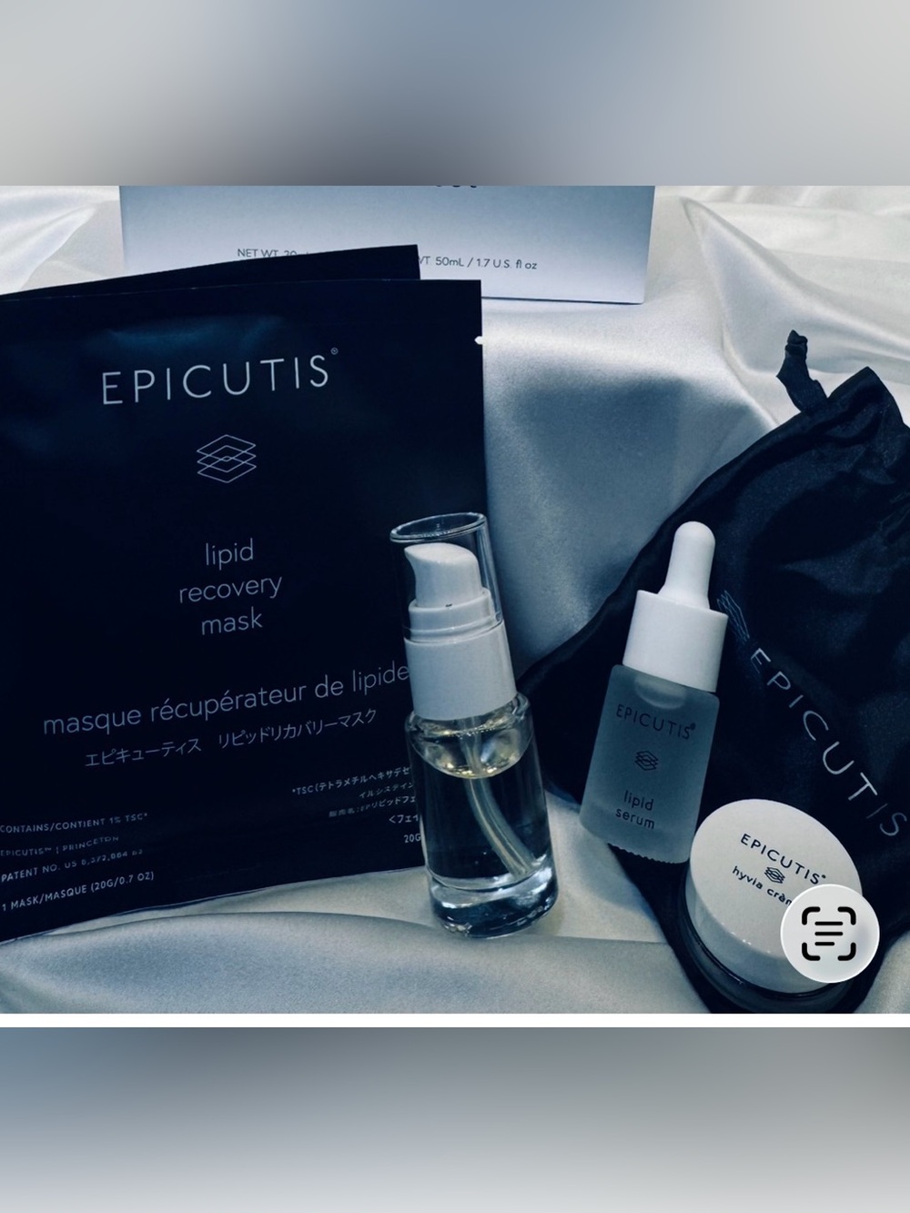 ✨ EPICUTIS Lipid Recovery Face Mask Bundle (7 Masks) + BONUS Travel Set ✨